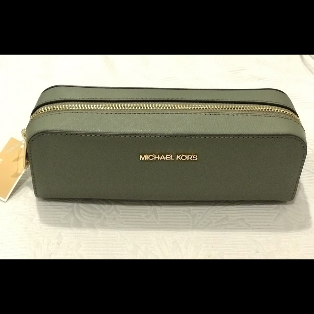 NEW Michael Kors makeup bag/pencil case